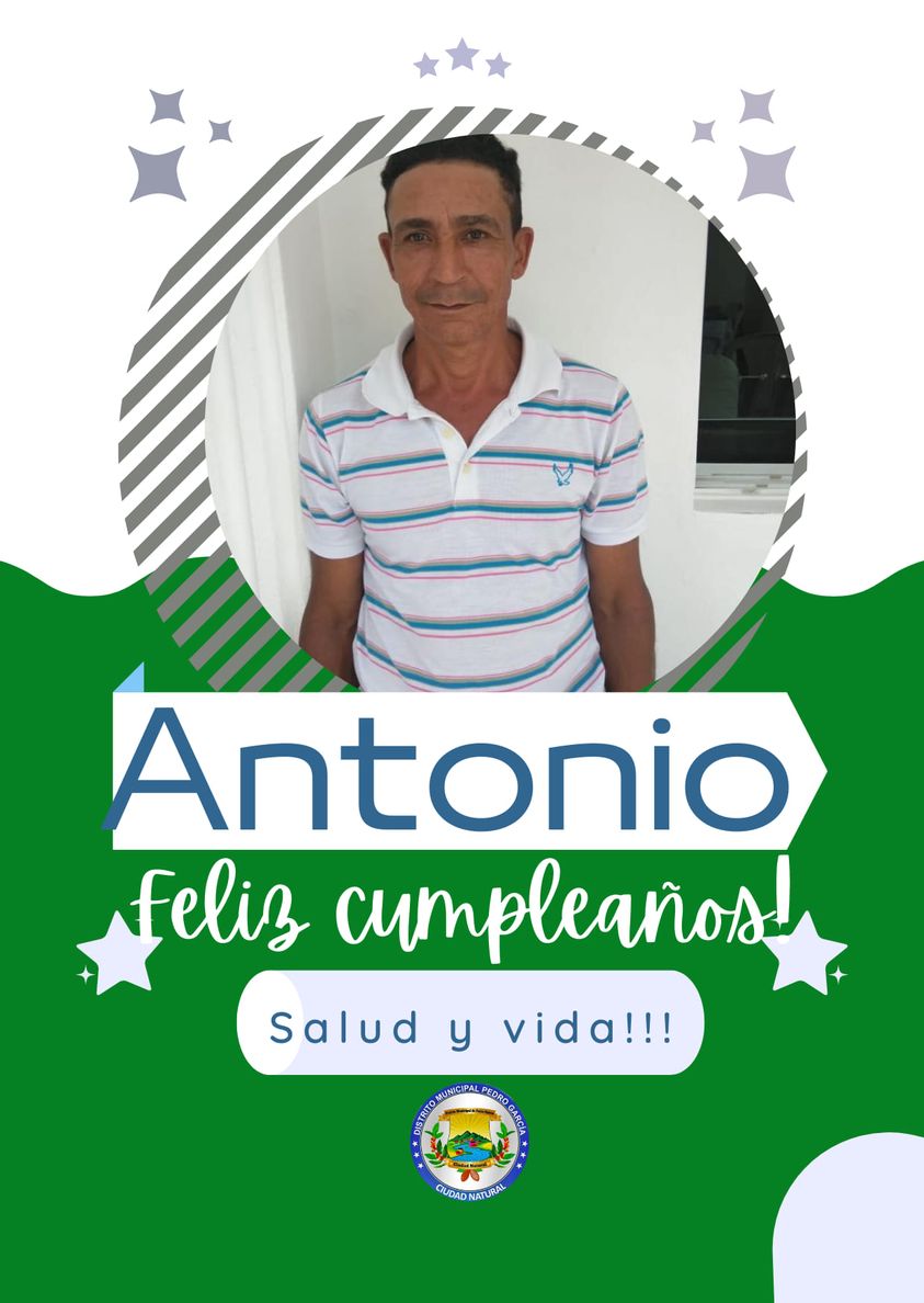 Felicidades Antonio Rodríguez 